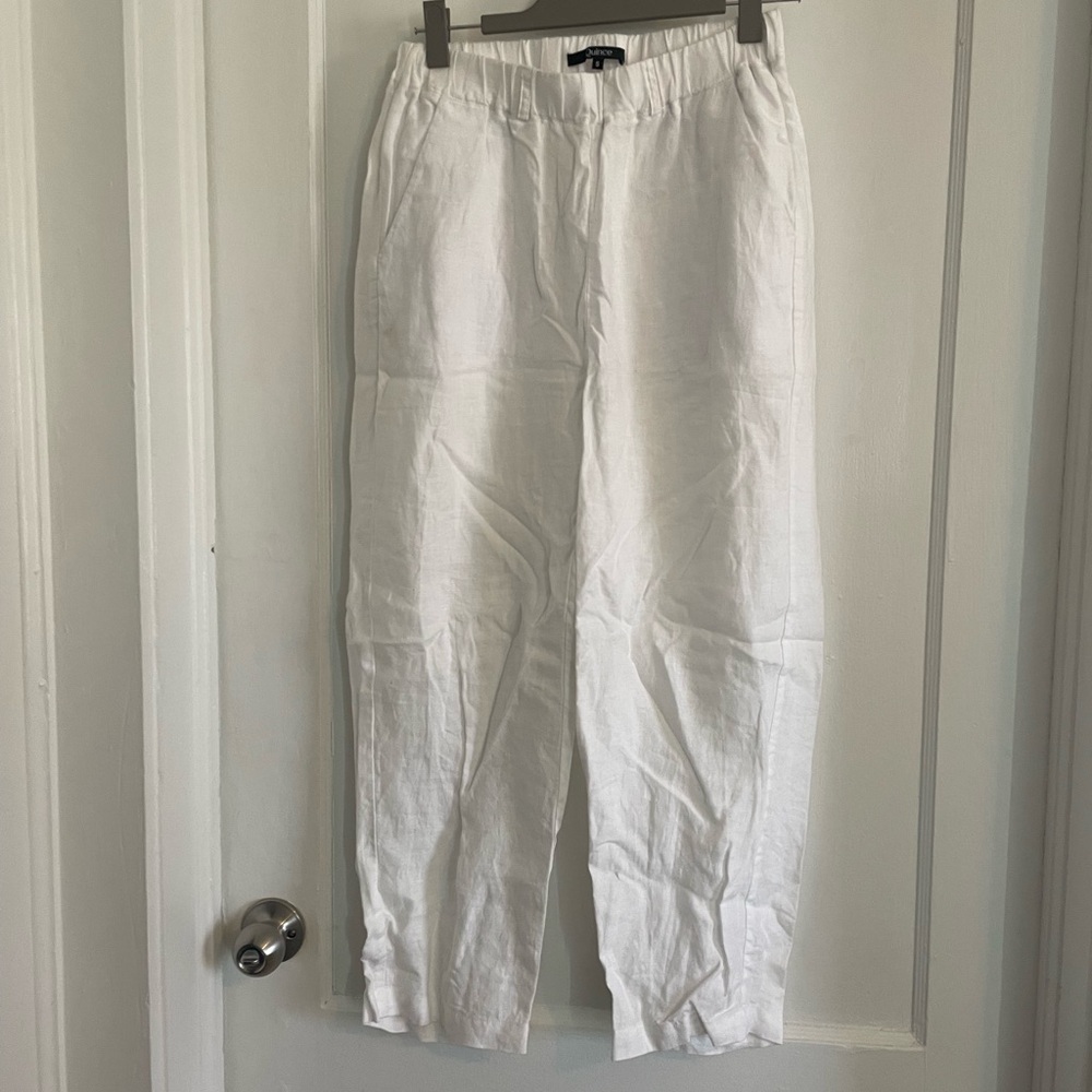 Quince organic linen pants